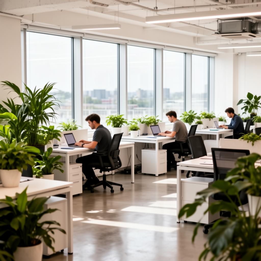 The Meet Care Plan advisor team in a bright modern office